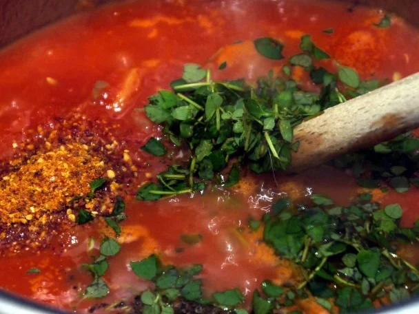 Spaghetti - Tomaten - Garnelen - Rezept - Bild Nr. 9