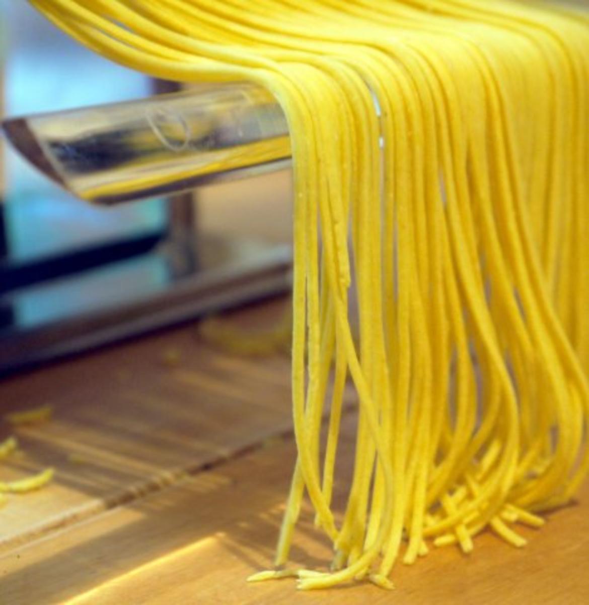 Spaghetti - Tomaten - Garnelen - Rezept - Bild Nr. 13