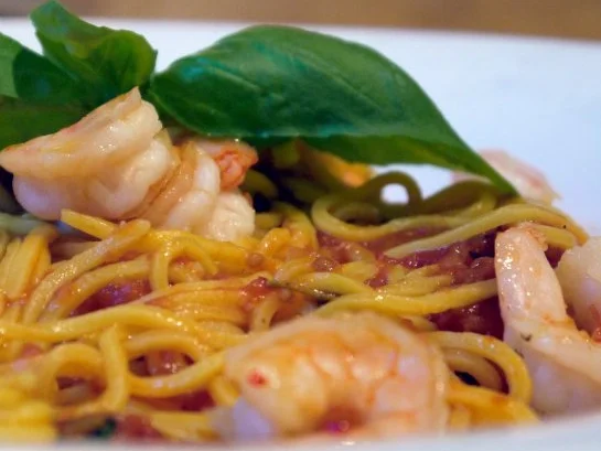 Spaghetti - Tomaten - Garnelen - Rezept - Bild Nr. 18