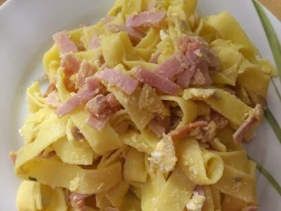 Schinkennudeln - Rezept