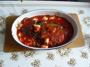 Auberginenauflauf mit Schafskäse - Rezept