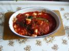 Auberginenauflauf mit Schafskäse - Rezept