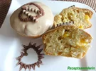 Muffin:   MANGOMUFFIN mit Mandelglasur - Rezept