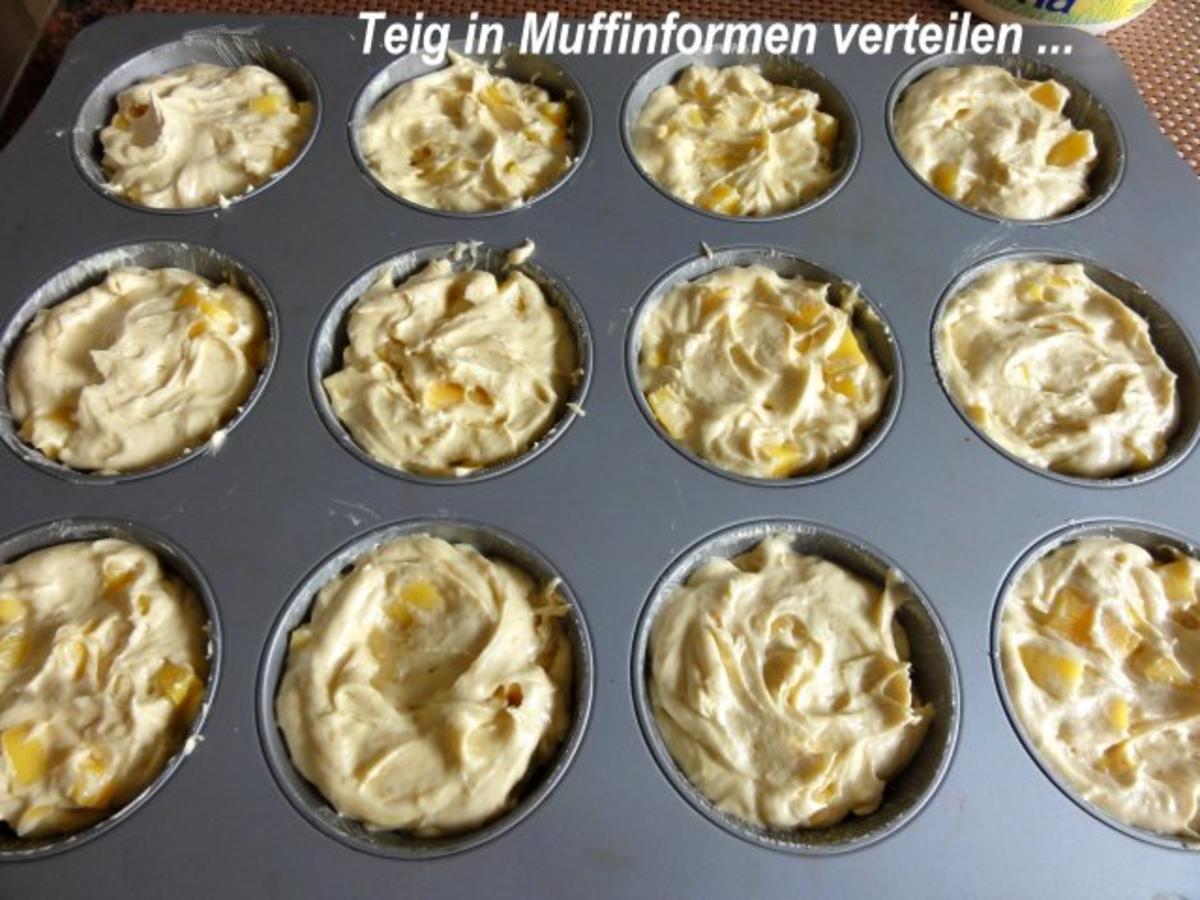 Muffin:   MANGOMUFFIN mit Mandelglasur - Rezept - Bild Nr. 6