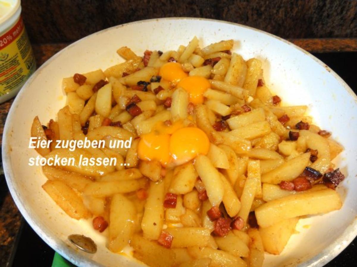 Kartoffel:   KNÖDELSTIFTE mit Schinken + Ei - Rezept - Bild Nr. 5