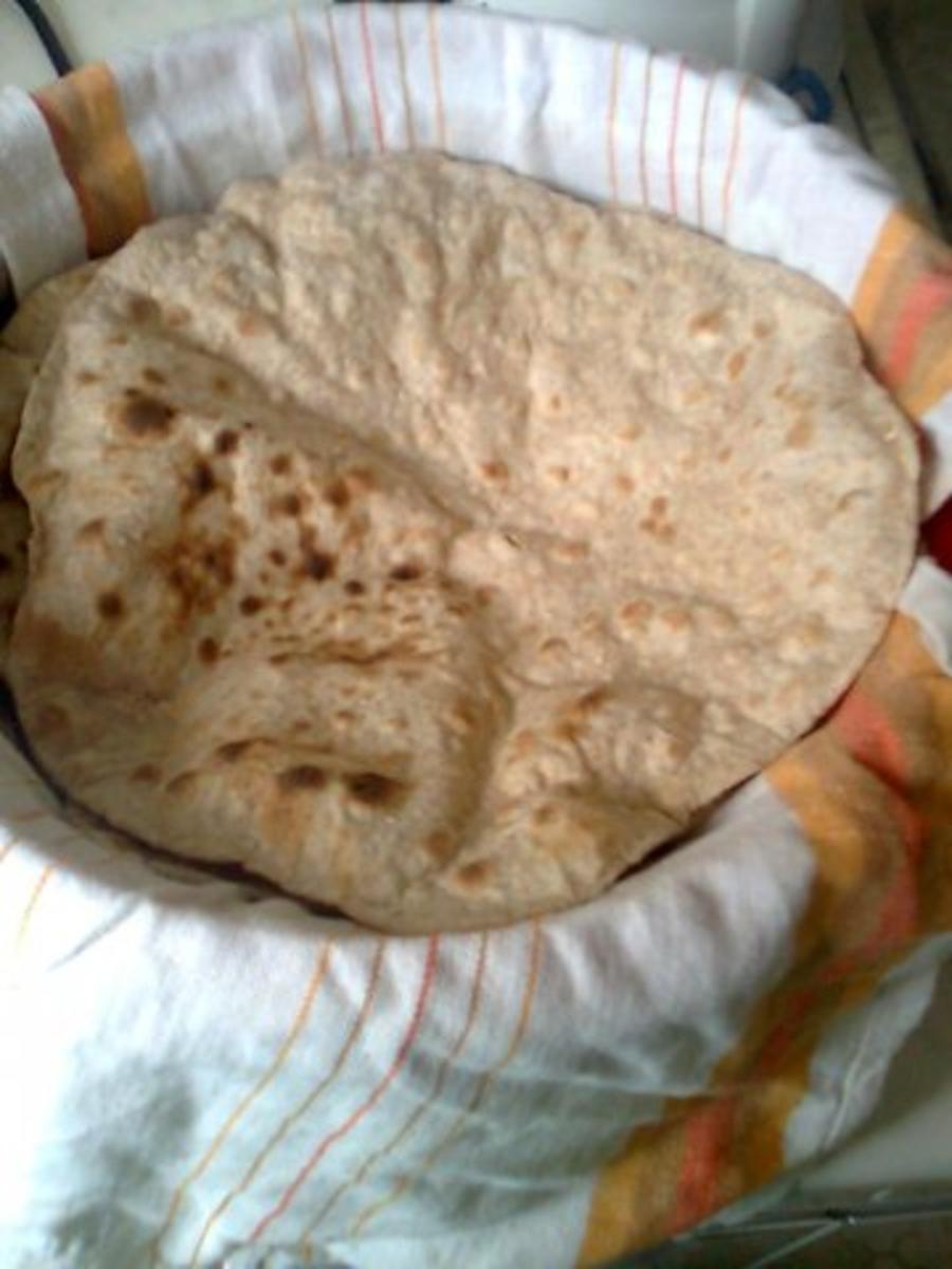 Tschapati (Pakistanisches Brot) - Rezept
