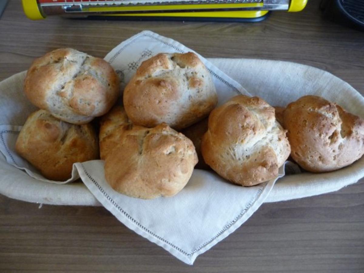 Brot &amp; Brötchen : Schnelle Quarkbrötchen - Rezept - kochbar.de