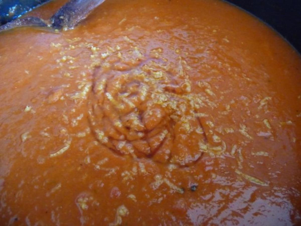 Pasta : Tomaten - Paprikasoße mit Spaghetti - Rezept - Bild Nr. 15