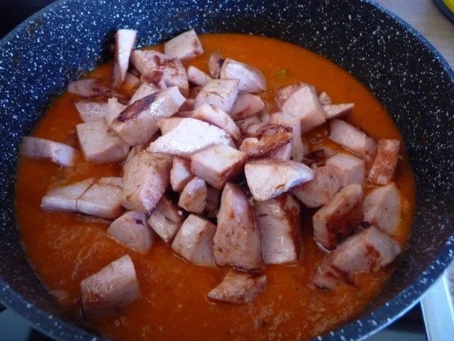 Pasta : Tomaten - Paprikasoße mit Spaghetti - Rezept - Bild Nr. 18