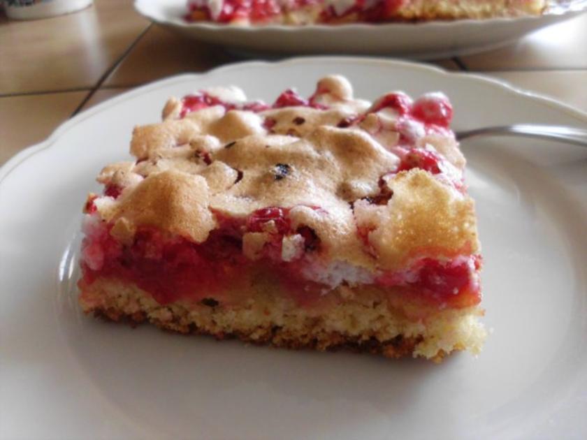 Johannisbeerkuchen mit Für den Teig: und Puderzucker - Rezept mit Bild ...