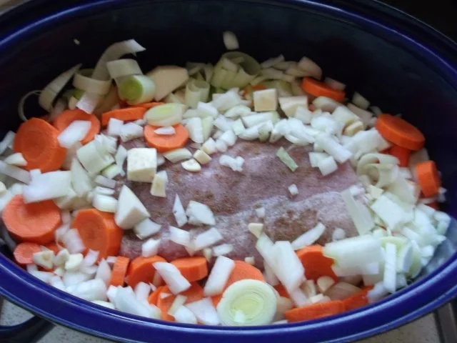 Rezept: Schweinebraten in Biersoße Bild Nr. 5 Schweinebraten in Biersoße - Rezept - Bild Nr. 5