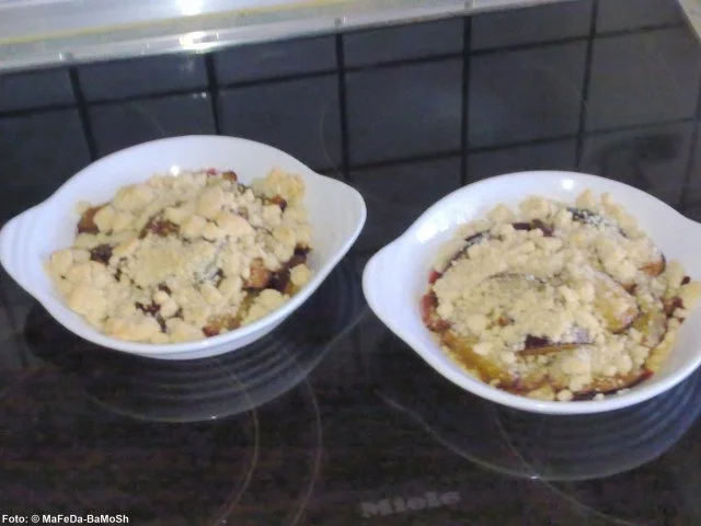 Rezept: Zwetschgen Crumble Bild Nr. 2 Zwetschgen Crumble - Rezept - Bild Nr. 2