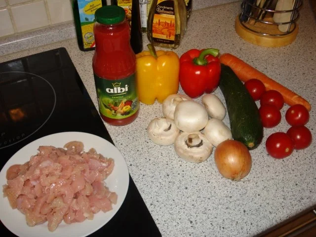 Gemüsepfanne mit Putenstreifen - Rezept - Bild Nr. 2