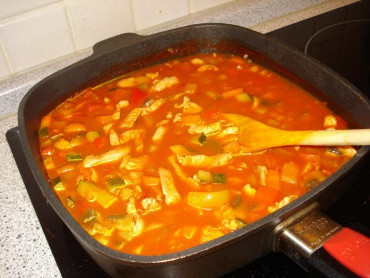 Gemüsepfanne mit Putenstreifen - einfach - von Matze1975