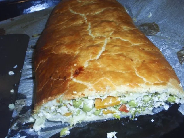 Gemüsestrudel mit Kräutersauce - Rezept - Bild Nr. 4