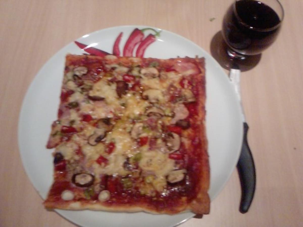 3 Länder-Pizza --- Pizza mit dem Besten aus BaWü, Hessen und Italien -
Rezept By Nightcooker