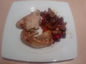 Das Beste aus dem Meer suhlt sich in gezwetschtem Gemüse - Rezept