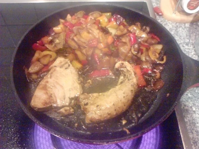 Das Beste aus dem Meer suhlt sich in gezwetschtem Gemüse - Rezept - Bild Nr. 10