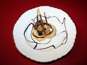 Gebackene Apfelringe mit Zimt und Zucker oder Schokoladensoße - Rezept