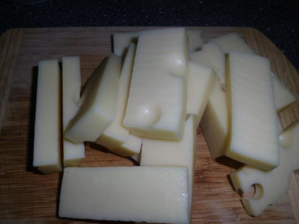 Käse paniert in Sesam,  Hähnchenbrustfilet, Zaziki, Schafskäse und co. - Rezept - Bild Nr. 9