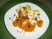 Geflügelröllchen - Rezept