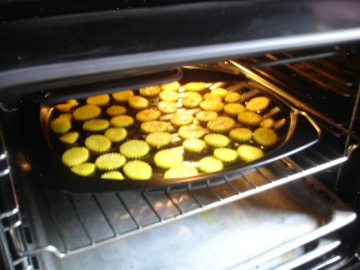 Kartoffelblüten mit Spiegelei und Radisalat - Rezept - Bild Nr. 10
