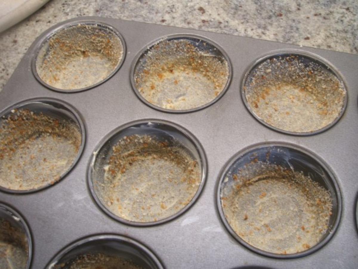 Backen: Muffins aus Mürbteig mit fruchtiger Füllung - Rezept - Bild Nr. 6