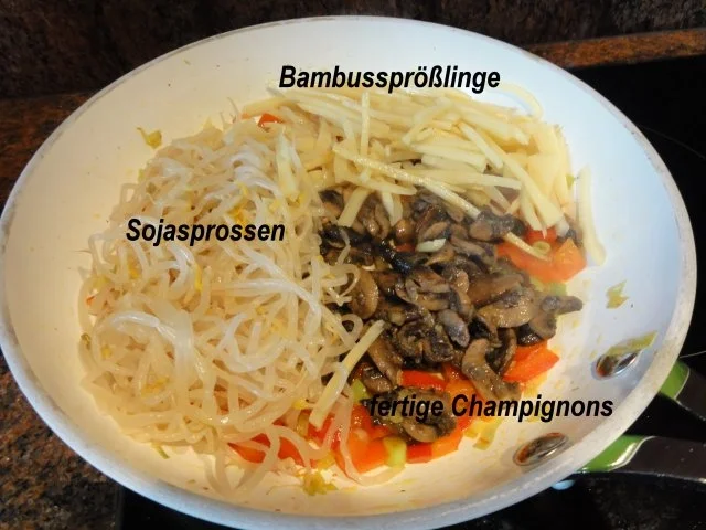 Nudeln:   MIE-NUDELN mit Gemüse - Rezept - Bild Nr. 4