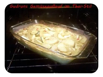 Rezept: Vegetarisch: Gemüseauflauf im Thai-Stil Bild Nr. 8 Vegetarisch: Gemüseauflauf im Thai-Stil - Rezept - Bild Nr. 8