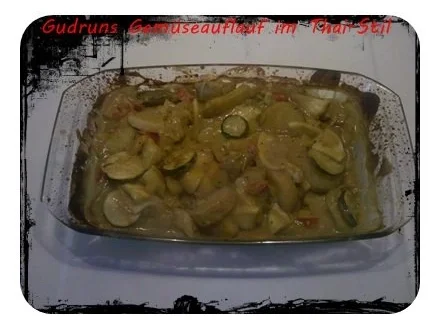Rezept: Vegetarisch: Gemüseauflauf im Thai-Stil Bild Nr. 9 Vegetarisch: Gemüseauflauf im Thai-Stil - Rezept - Bild Nr. 9