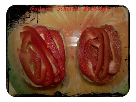 Abendbrot: Pikantes Brötchen überbacken - Rezept - Bild Nr. 4