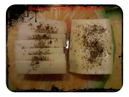 Abendbrot: Pikantes Brötchen überbacken - Rezept - Bild Nr. 6