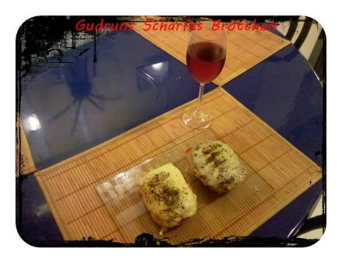 Abendbrot: Pikantes Brötchen überbacken - Rezept - Bild Nr. 10