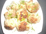 Blumenkohl mit Nüssen und Mandeln paniert - Rezept