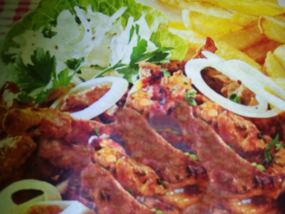 Gyros mit Rahmsoße - Rezept - Bild Nr. 3809