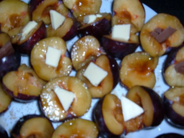 Kuchen : Pflaumen mit Amaretto und Schoki - Rezept - Bild Nr. 4