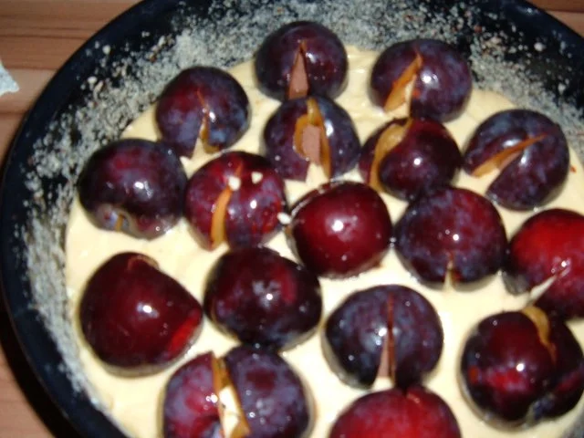 Kuchen : Pflaumen mit Amaretto und Schoki - Rezept - Bild Nr. 6