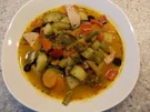 Rezept: Bunte Gemüsesuppe mit Fleischwurst Bunte Gemüsesuppe mit Fleischwurst - Rezept