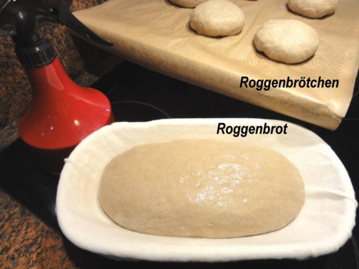 Brot:   ROGGENBROT + BRÖTCHEN selber backen - Rezept - Bild Nr. 5