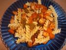 Nudeln mit Hähnchen-Kürbis-Geschnetzeltes - Rezept