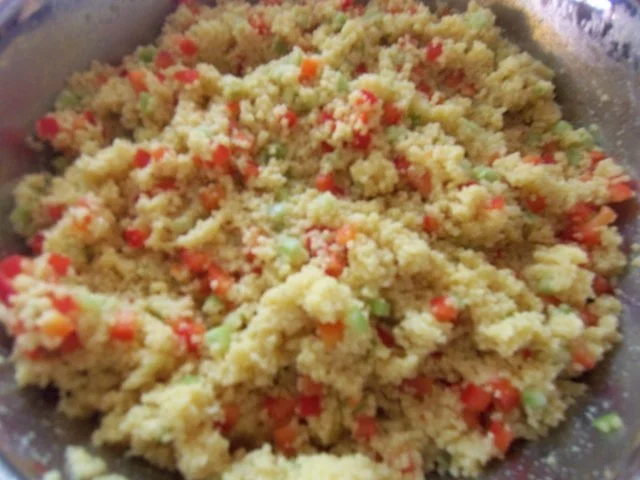 Couscous-Salat mit leichter Joghurtsoße - Rezept - Bild Nr. 6