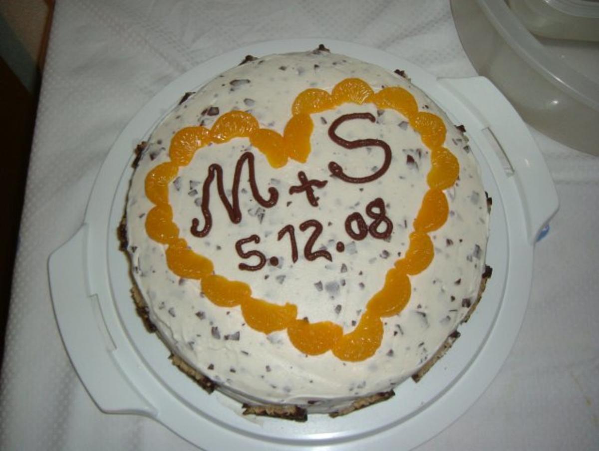 Mohrenkopftorte mit Mandarinen - Rezept - kochbar.de