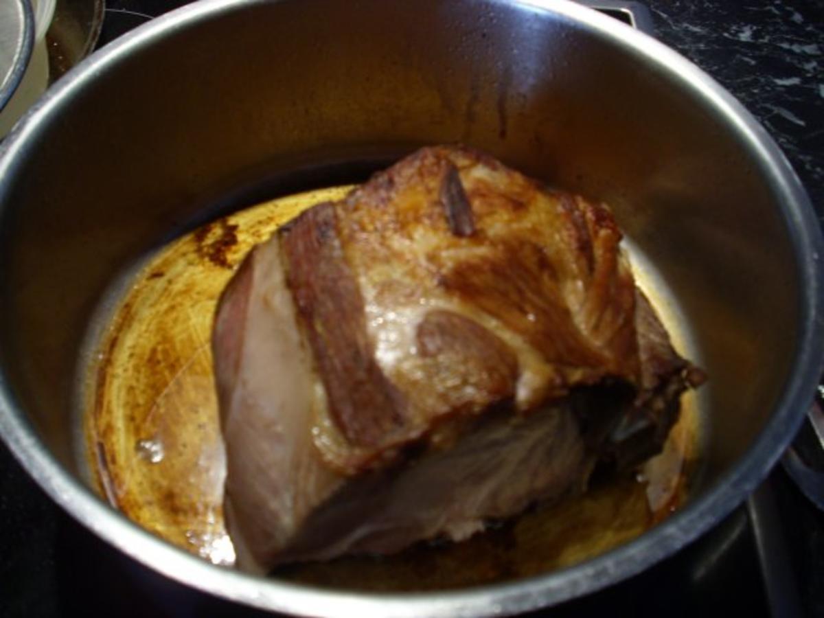 Schweinenackenbraten und Dicke Rippe a la Monika - Rezept