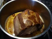 Rezept: Schweinenackenbraten und Dicke Rippe a la Monika Schweinenackenbraten und Dicke Rippe a la Monika - Rezept