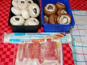 Rezept: Champignon mit Schinken gewickelt in Blรคtterteig Champignon mit Schinken gewickelt in Blรคtterteig - Rezept