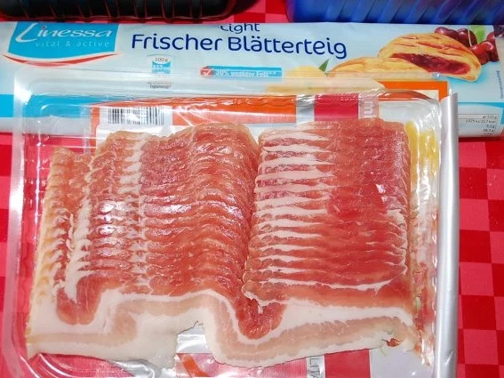 Champignon mit Schinken gewickelt in Blätterteig - Rezept - Bild Nr. 2