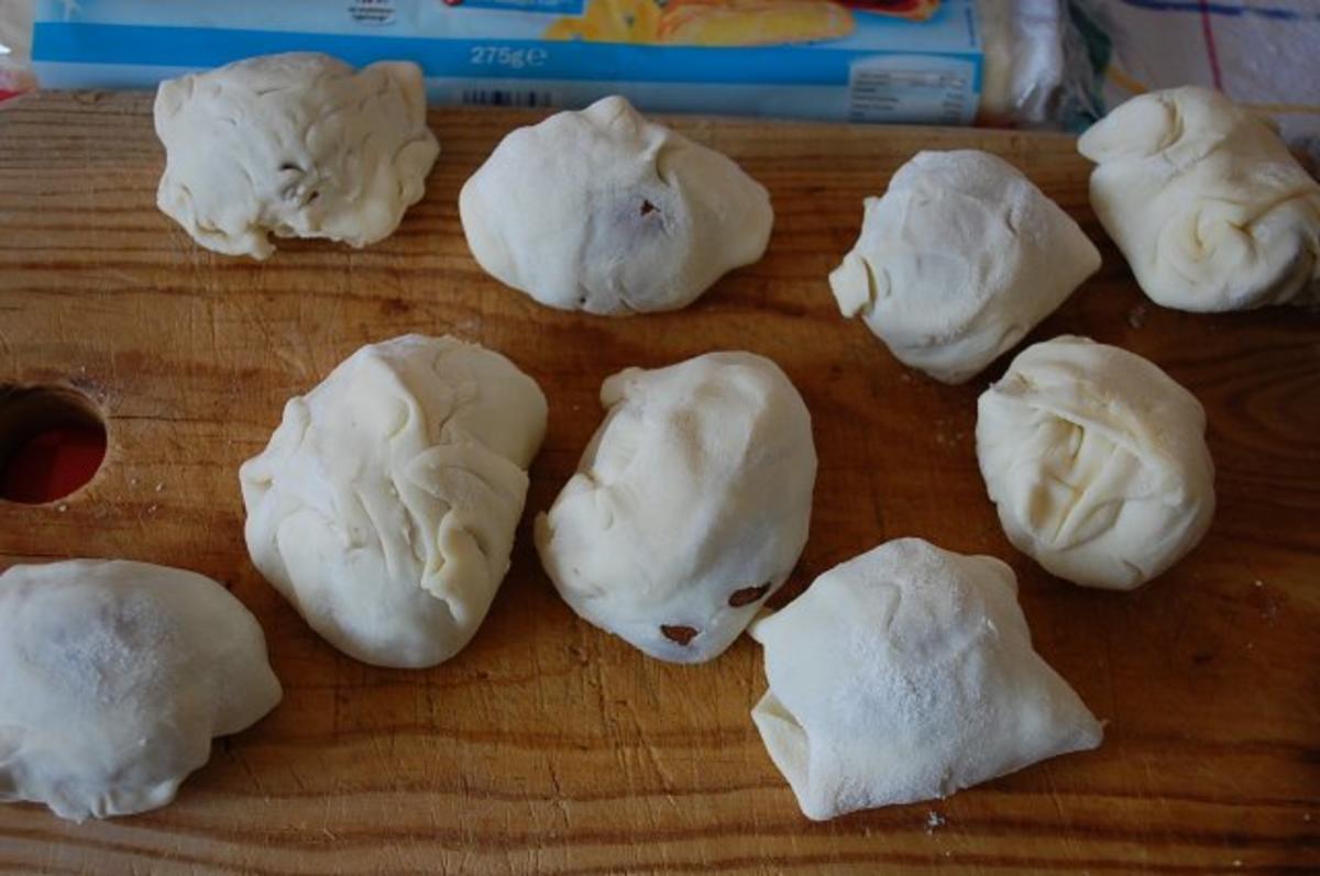 Champignon mit Schinken gewickelt in Blätterteig - Rezept - Bild Nr. 7