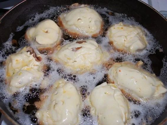 Champignon mit Schinken gewickelt in Blätterteig - Rezept - Bild Nr. 9