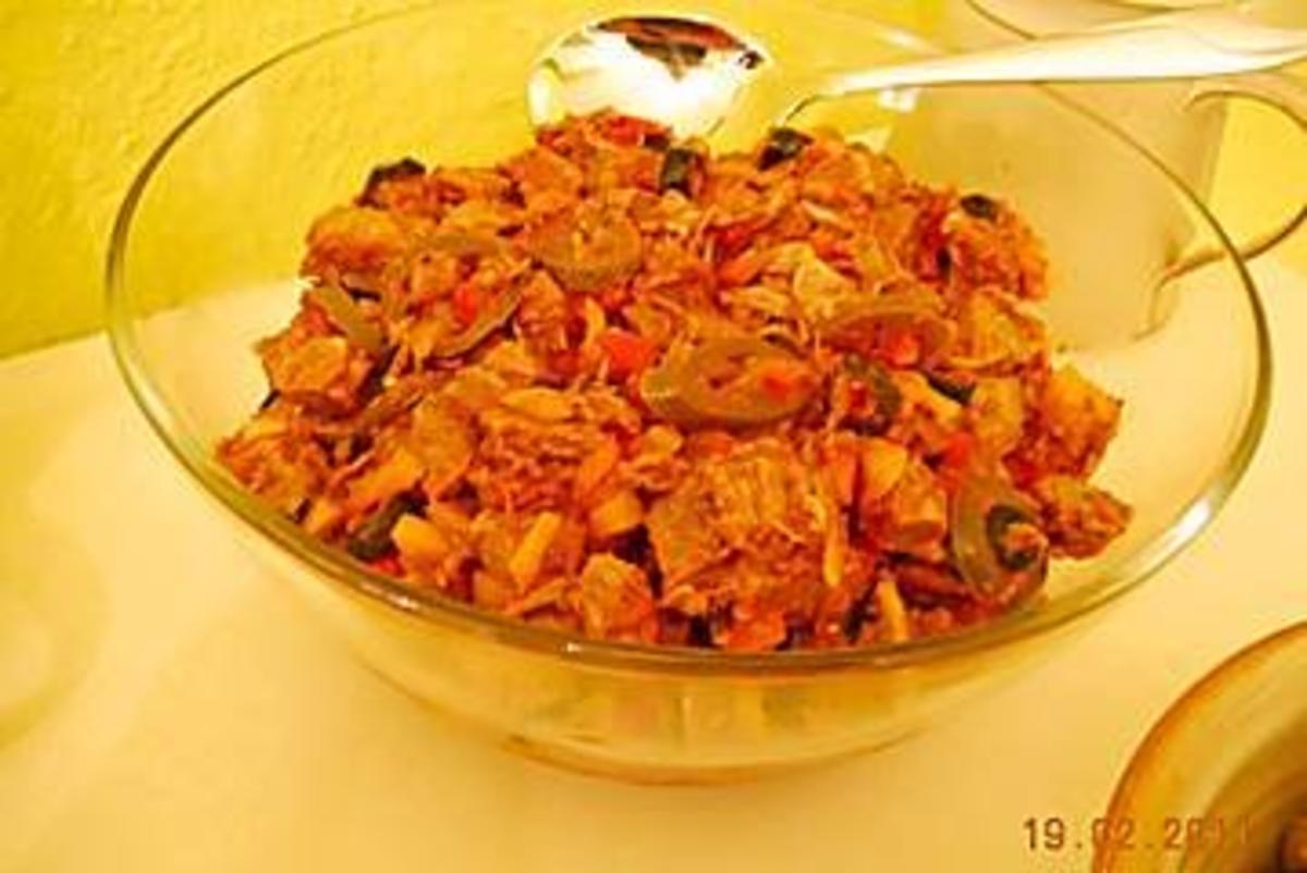 Spanischer Fleischsalat - Rezept