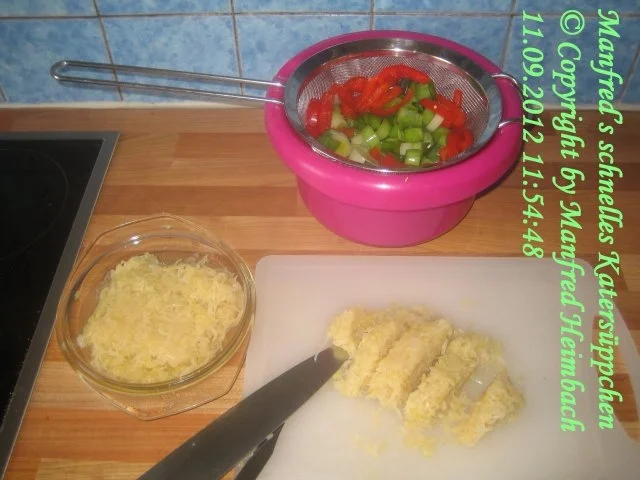 Suppen – Manfred’s schnelles Katersüppchen - Rezept - Bild Nr. 3